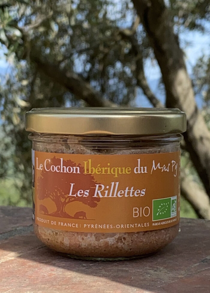 Rillettes de cochon ibérique du Mas Py (180 gr)