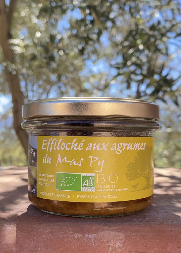 Effiloché aux agrumes du Mas Py