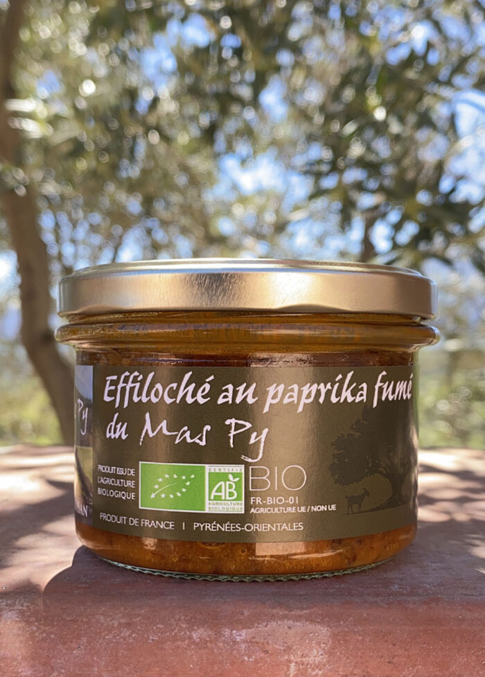 Effiloché au paprika fumé du Mas Py