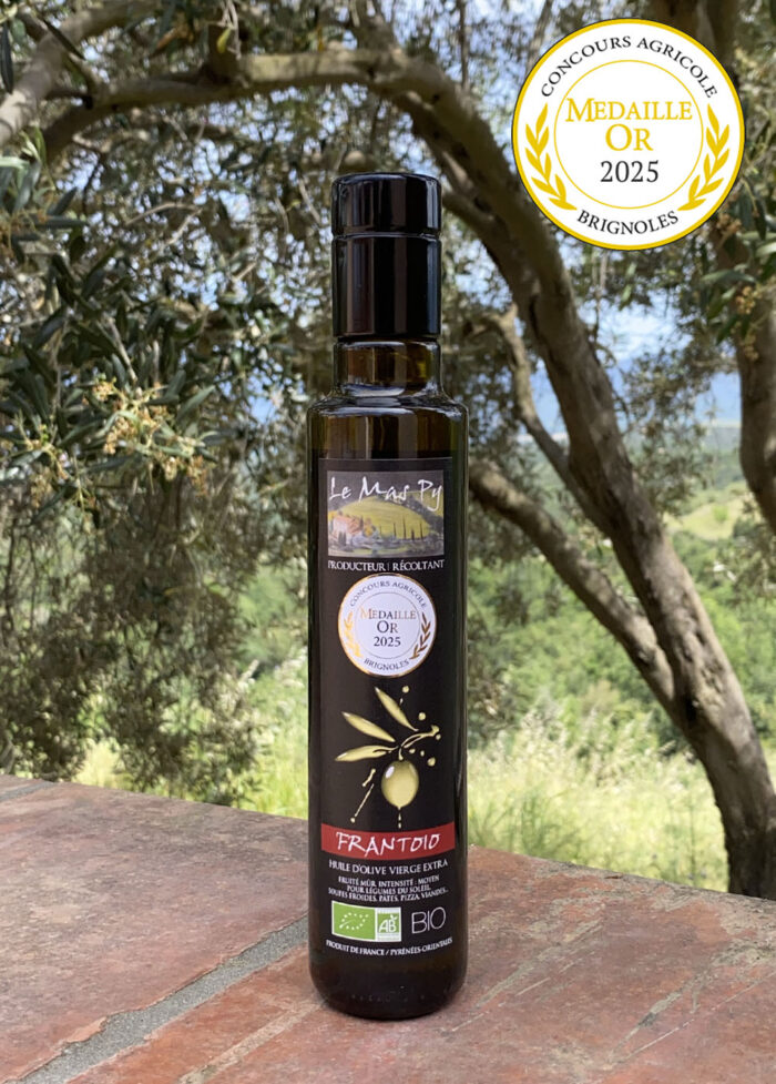 La Frantoio<br/>Huile d'olive bio vierge extra 0,25L (Médaille d’or 2025)