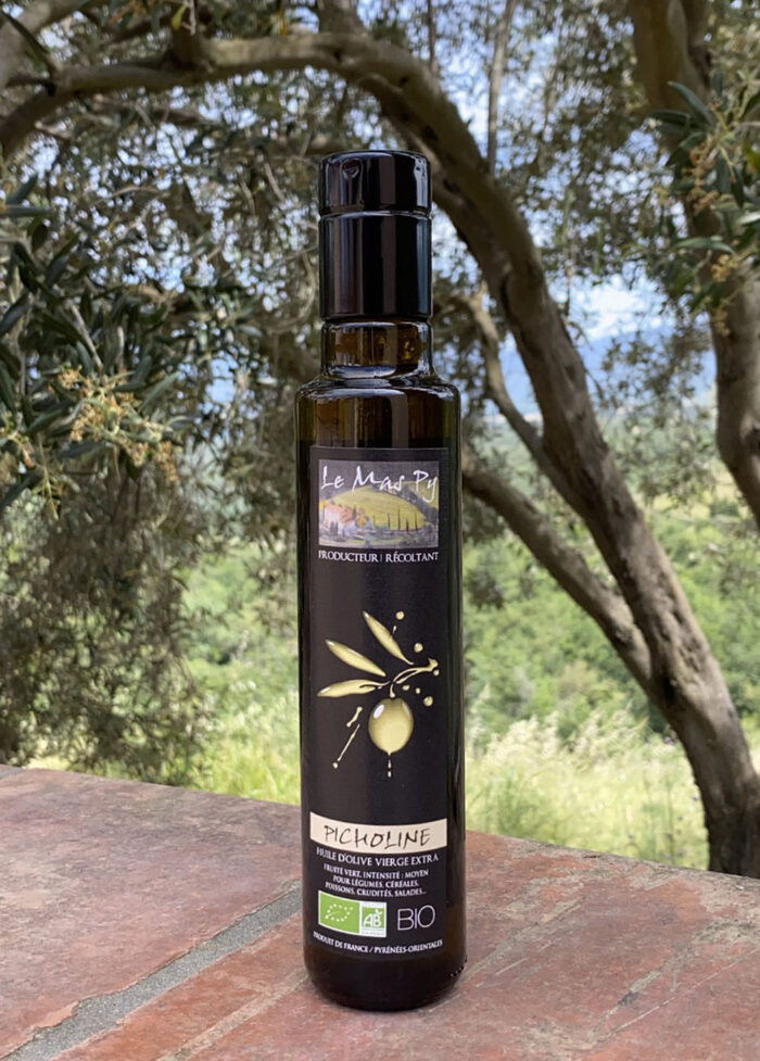 La Picholine<br/>Huile d'olive bio vierge extra 0,25L